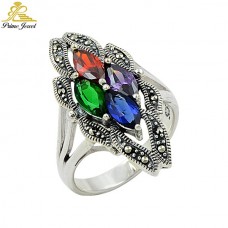 Gümüş Markazit Yüzük